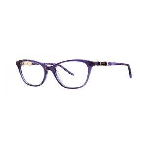 Lilly Pulitzer CASTILLA Eyeglasses 51-17 140 NV Navy Heather Tort MRSP$215 &Case